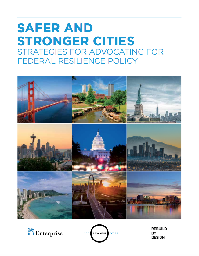 更安全、更强大的城市:提倡联邦弹性政策